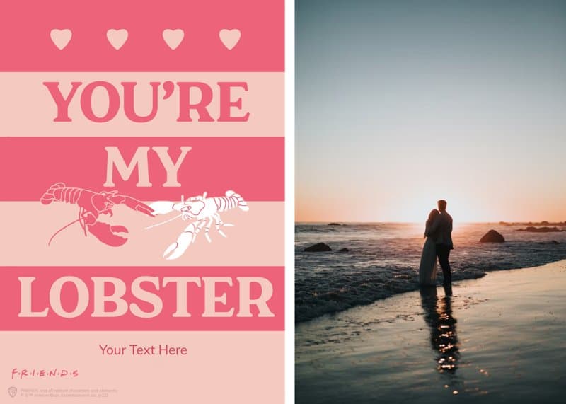 Friends™ Lobster Card