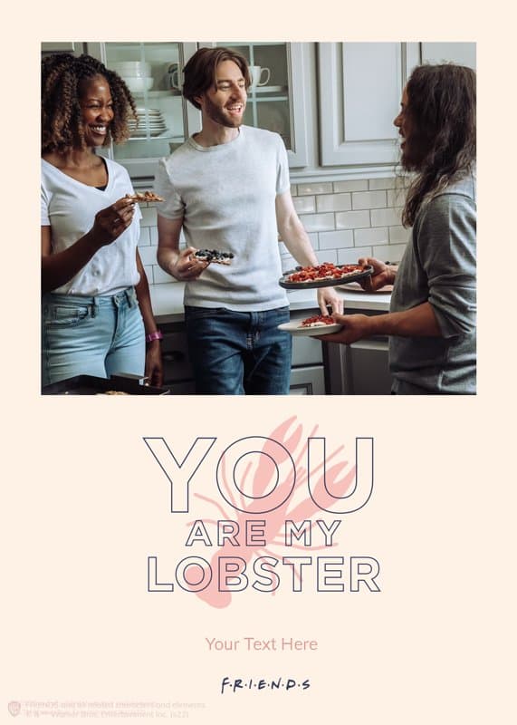 Friends™ Lobster Pola Card